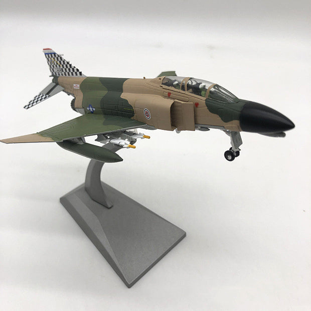 Simulation Alloy Supersonic Fighter Model Finished Product