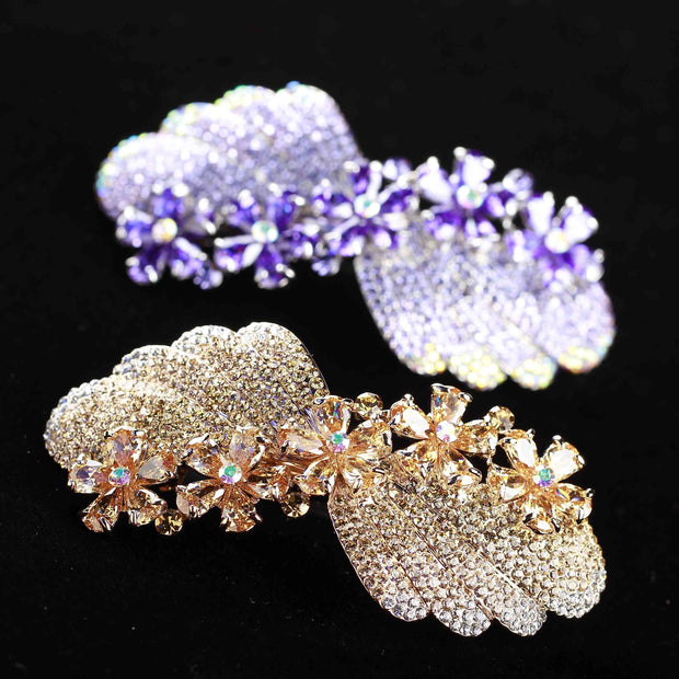 Fashion Rhinestone Bow Hairpin Jewelry