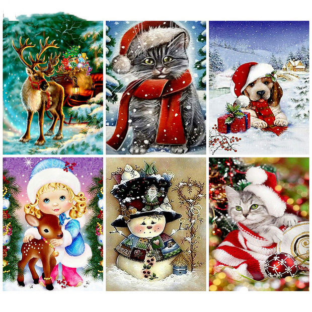 New Product Christmas Theme 5D Diamond Painting