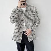 Small Fragrance Jacket Casual Men Wear Loose Coat