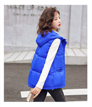 Westernized Hooded Vest Coat