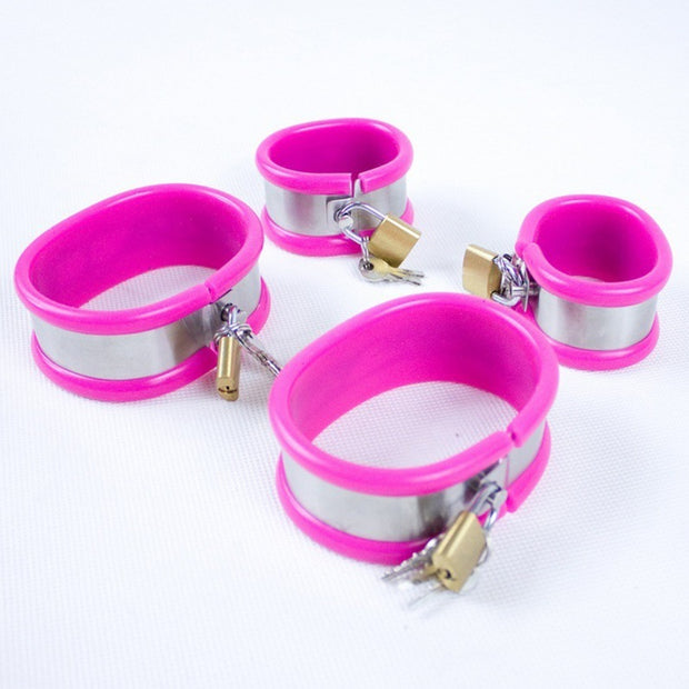 Stainless Steel Silicone Bracelet Couple