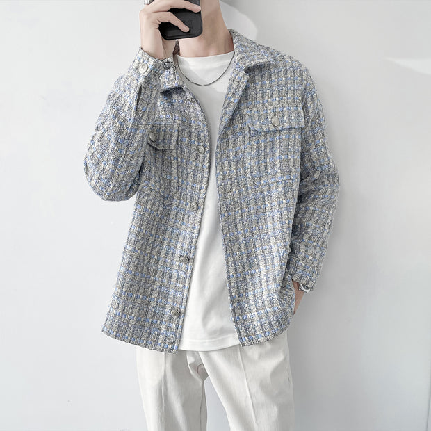 Small Fragrance Jacket Casual Men Wear Loose Coat