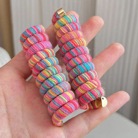 Wool Straight Phone Line Hair Ring Hair Braiding Artifact Women