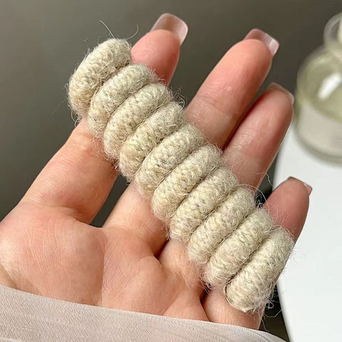 Wool Straight Phone Line Hair Ring Hair Braiding Artifact Women