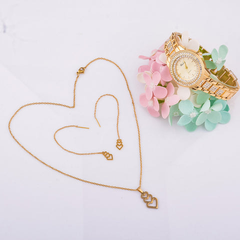 Simple Exquisite Jewelry Watch Necklace